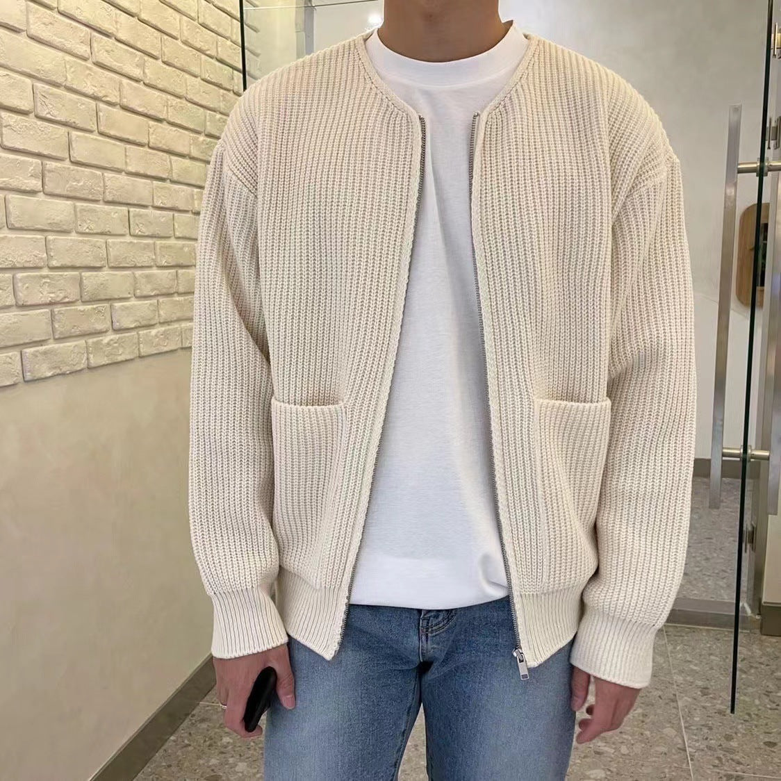 Daniel |  trendy cardigan